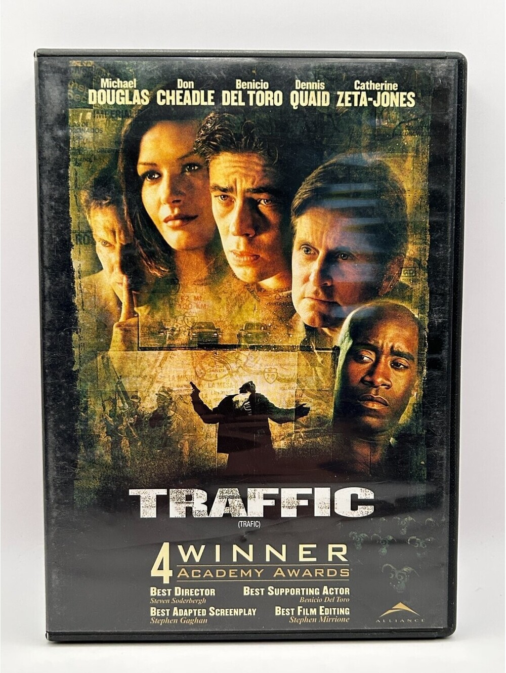Traffic DVD Widescreen Michael Douglas 2000s Drama Steven Soderbergh